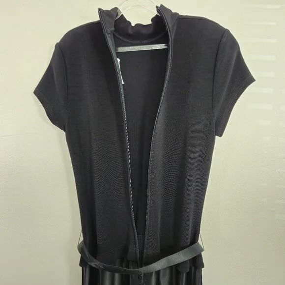 Tadashi Long Maxi Black Elegant Formal Dress Size 14 - Picture 8 of 11